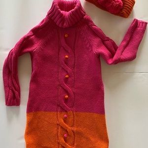 Girls Gymboree sweater dress